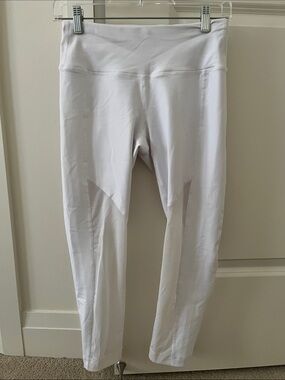 90 Degree By Reflex White Yoga Leggings